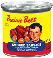 Prairie Belt Smoked Sausage 5 Oz Pull-Top Can