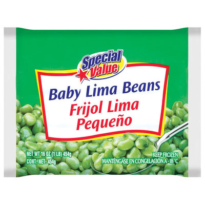 Special Value Baby Lima Beans 16 Oz Bag