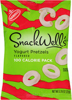 Nabisco Snackwell's Yogurt Pretzels 0.78 oz. 100 Calorie Pack