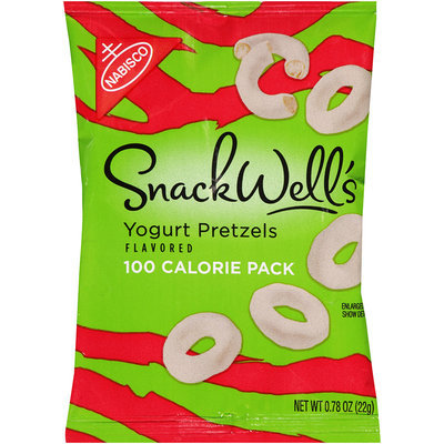 Nabisco Snackwell's Yogurt Pretzels 0.78 oz. 100 Calorie Pack