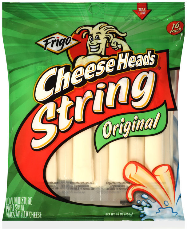 Frigo® Cheese Heads® Original String Cheese 16 ct Bag Reviews 2019