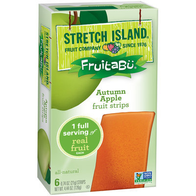 Fruitabu® Autumn Apple Fruit Strips 6 ct Box
