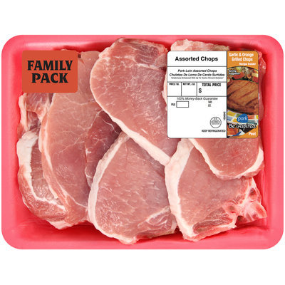 Farmland® Pork Loin Assorted Chops Tray