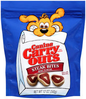 Canine Carry Outs Steak Bites Beef Flavor Dog Snacks, 12-Ounce