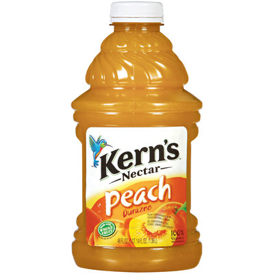 Kern's Peach Nectar 46 Fl Oz Plastic Bottle
