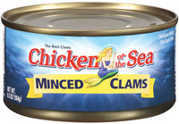 Chicken of the Sea Minced Clams 6.5 oz Can