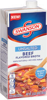 Campbell's Swanson® Unsalted Beef Flavored Broth