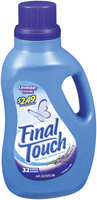 Final Touch Liquid Lavender Scent 32 Loads W/Price Point Fabric Softener 64 Fl Oz Jug