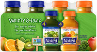Naked® Boosted Green Machine®/Pure Fruit Mighty Mango® 100% Juice Smoothies Variety Pack 8-10 fl. oz. Bottles