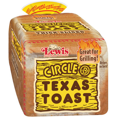 Circle B Texas Toast Thick Sliced White Enriched Bread 24 oz. Loaf