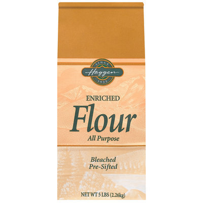 Haggen Enriched All Purpose Bleached Pre-Sifted Flour