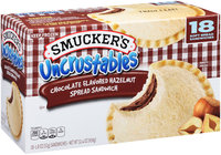 Smucker's® Uncrustables® Chocolate Flavored Hazelnut Spread Soft Bread Sandwiches 18 - 1.8 oz. Packets