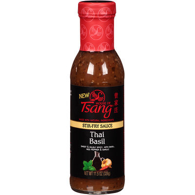 House of Tsang® Thai Basil Stir-Fry Sauce 11.5 oz. Bottle