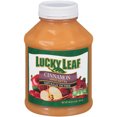 Lucky Leaf® Cinnamon Apple Sauce 48 oz. Jar
