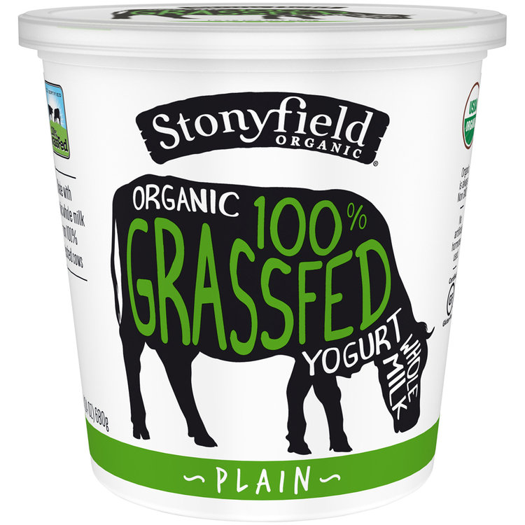 Stonyfield Organic® 100 Grassfed Plain Whole Milk Yogurt Reviews 2019