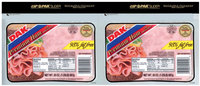 Dak Premium W/Natural Juices 98% Fat Free 40 Oz Sliced Ham 2 Pk Zip Pak
