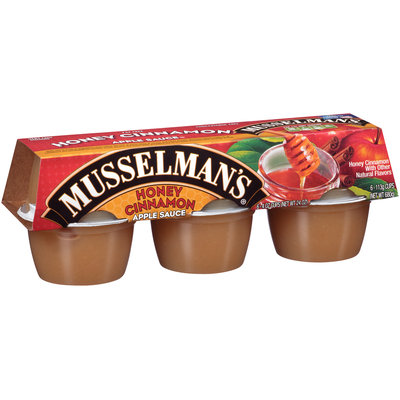 Musselman's® Honey Cinnamon Apple Sauce 6-4 oz. Cups