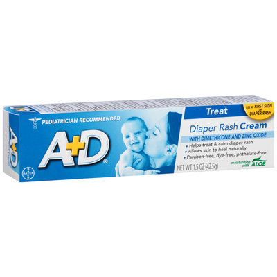 A+D® Diaper Rash Cream 1.5 oz. Box