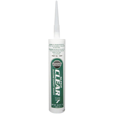 VersaChem® Super Clear Silicone Gasket Maker Type 7 10.3 fl. oz. Cartridge