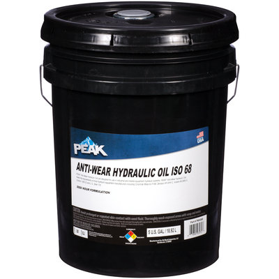 Peak® ISO 68 Anti-Wear Hydraulic Oil 5 gal. Pail