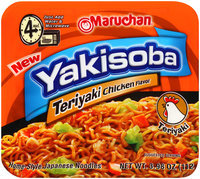 Maruchan® Yakisoba Teriyaki Flavor Noodles 3.98 oz. Bowl