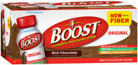 Boost® Original Rich Chocolate Complete Nutritional Drink 24-8 fl. oz. Bottles