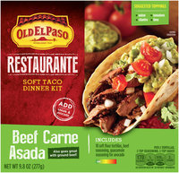 Old El Paso® Restaurante Beef Carne Asada Soft Taco Dinner Kit