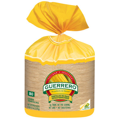 Guerrero Corn De Maiz Estilo Ranchero Tortillas