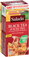 Salada® Tea Bags Black Tea for Iced Tea Citrus Grove 18 ct Box