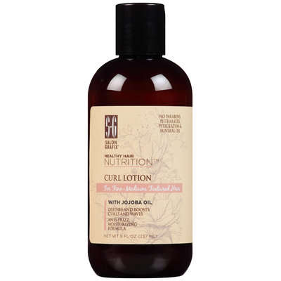Salon Grafix® Healthy Hair Nutrition™ Curl Lotion for Fine-Medium Textured Hair 8 fl. oz. Bottle