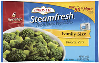 Birds Eye Steamfresh Family Size Fresh Frozen Vegetables Broccoli Cuts 19 Oz Bag