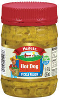 Heifetz Hot Dog Pickle Relish 10 Fl Oz Plastic Jar