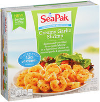 SeaPak® Lighthouse Selections™ Creamy Garlic Shrimp 14 oz. Box