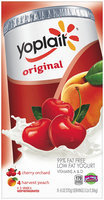 Yoplait® Original Cherry Orchard Harvest Peach Low Fat Yogurt