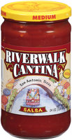 River Walk Cantina Medium Salsa 24 Oz Jar