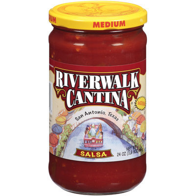 River Walk Cantina Medium Salsa 24 Oz Jar