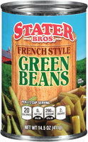Stater Bros.® French Style Green Beans 14.5 oz. Can