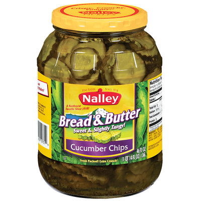 Nalley® Bread & Butter Cucumber Chip Pickles 46 fl. oz. Jar