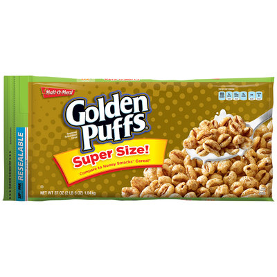 Malt-O-Meal® Golden Puffs® Cereal 37 oz. ZIP-PAK®
