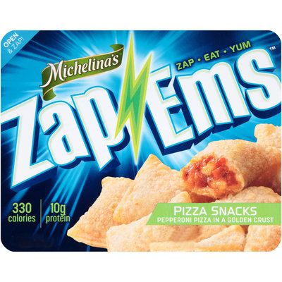 Michelina's® Zap 'Ems™ Pepperoni Pizza Snacks 7.5 oz. Tray