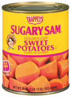 Trappey's Sugary Sam Golden Cut Yams In Syrup Sweet Potatoes