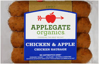 Applegate Organics® Chicken & Apple Sweet Chicken Sausage 4 ct Pack