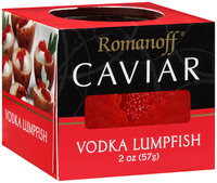 Romanoff® Vodka Lumpfish Caviar 2 oz. Jar