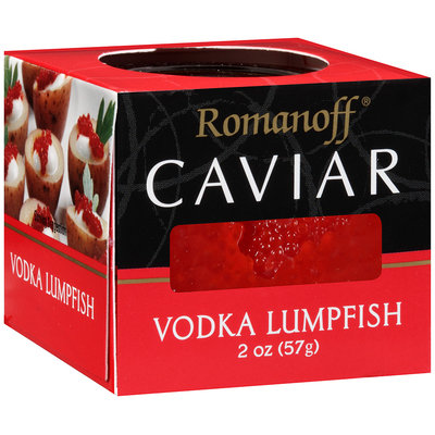 Romanoff® Vodka Lumpfish Caviar 2 oz. Jar