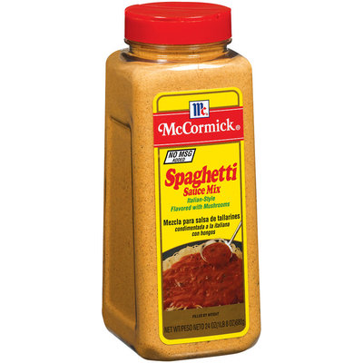 Spice Blends Italian-Style Spaghetti Sauce Mix 24 Oz Shaker