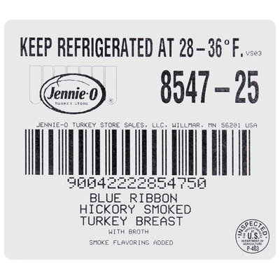Jennie-O Turkey Store® Blue Ribbon Hickory Smoked Turkey Breast