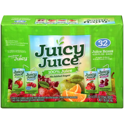 Juicy Juice® Variety Pack Juice 32-4.23 fl. oz. Juice Boxes