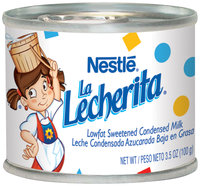 Nestlé LA LECHERITA Lowfat Sweetened Condensed Milk 6-3.5 oz Cans