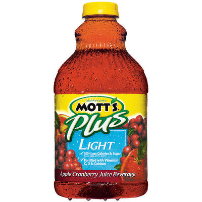 Mott's Plus Light Apple Cranberry Juice