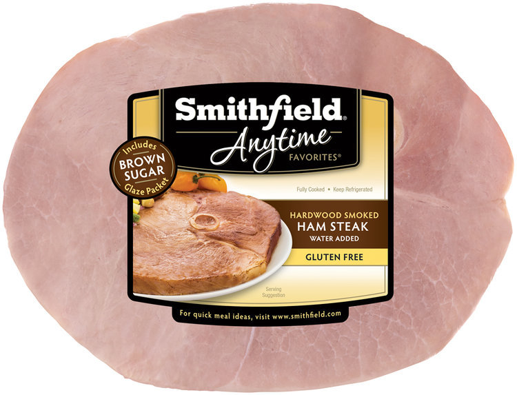 Smithfield® Anytime Favorites® Hardwood Smoked Ham Steak with Brown